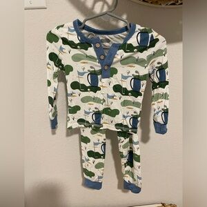 Mudpie boys pajama set